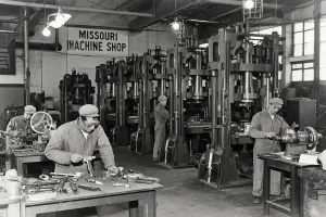 Early Missouri press workshop